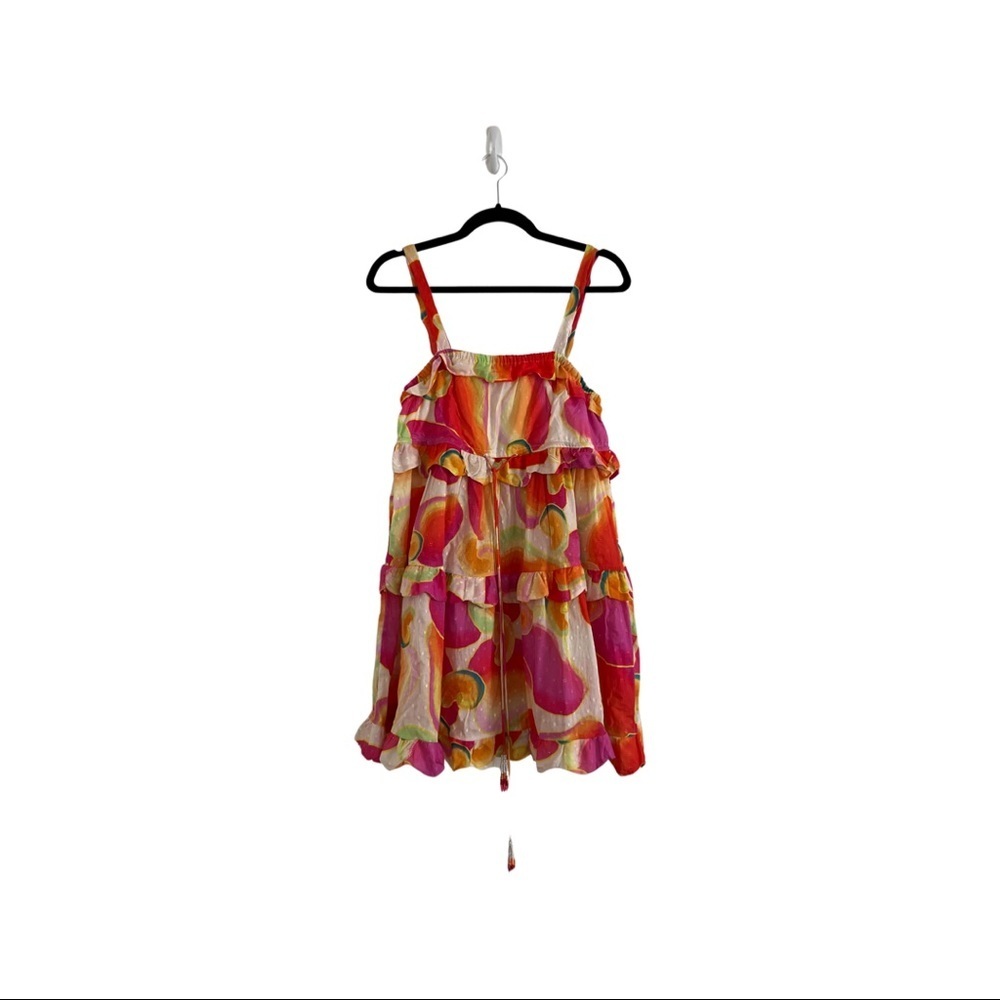 FARM RIO Cashew Juice Mini Dress Small - Picture 4 of 9